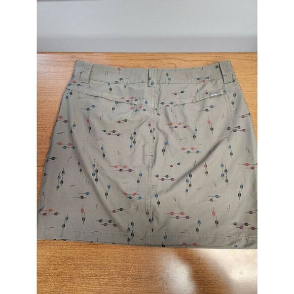 Eddie Bauer A line Skort size 4. Spring Green Horizon Skort - Picture 8 of 9
